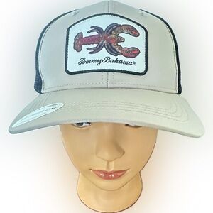 TOMMY BAHAMA Men's SnapBack Lobster Mesh Back Hat NWT